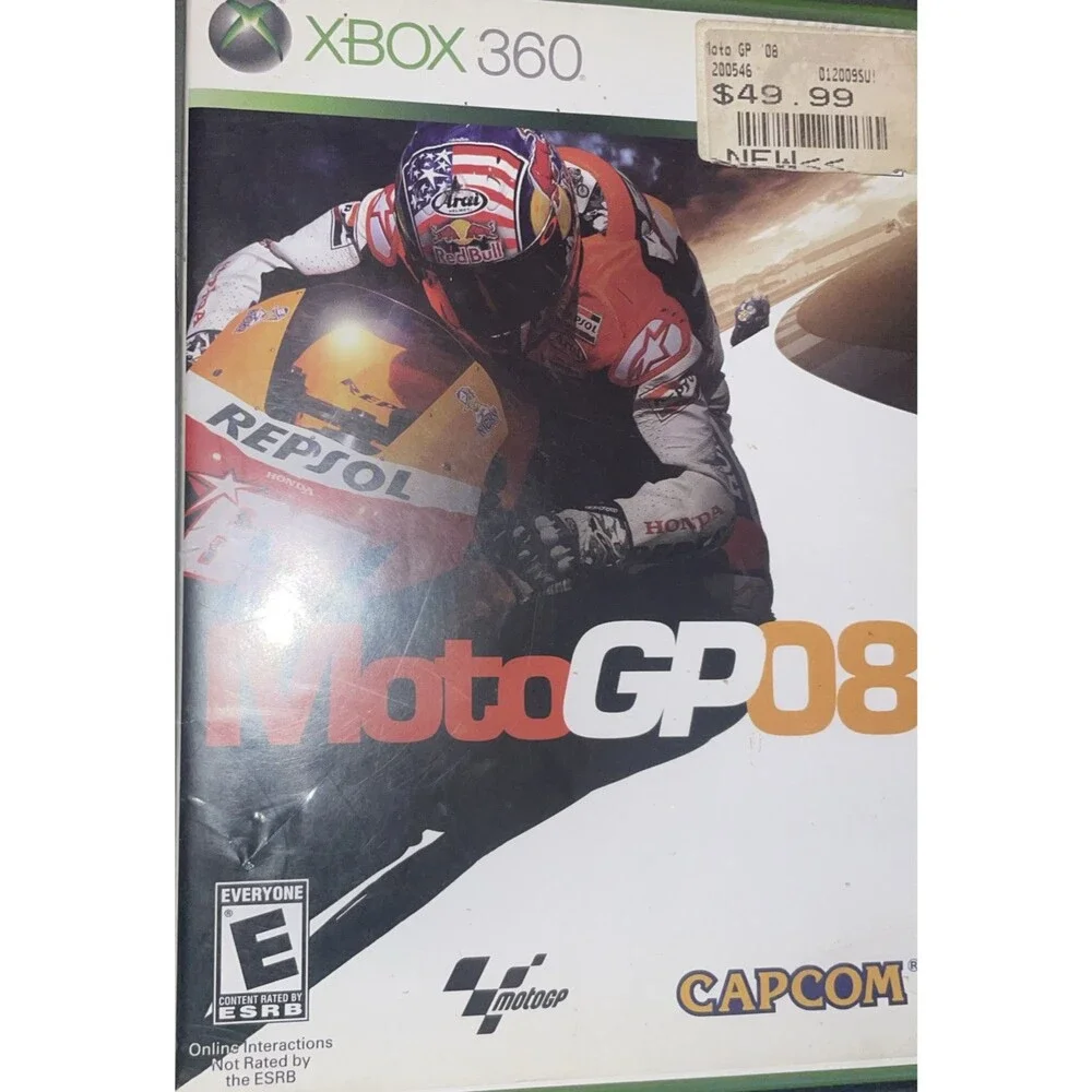 Moto GP 08 CapCom Juego Xbox 360 Edition PAL 3T
